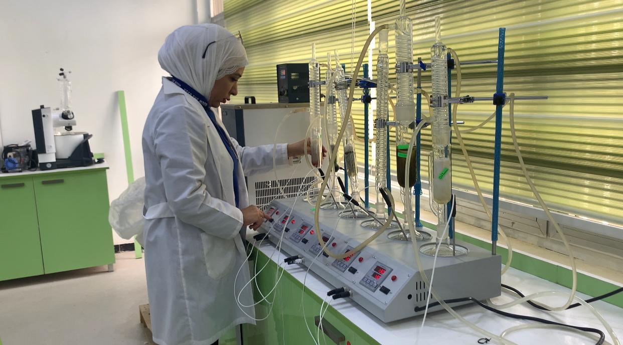 The College of Pharmacy equips its laboratories with several important scientific devices